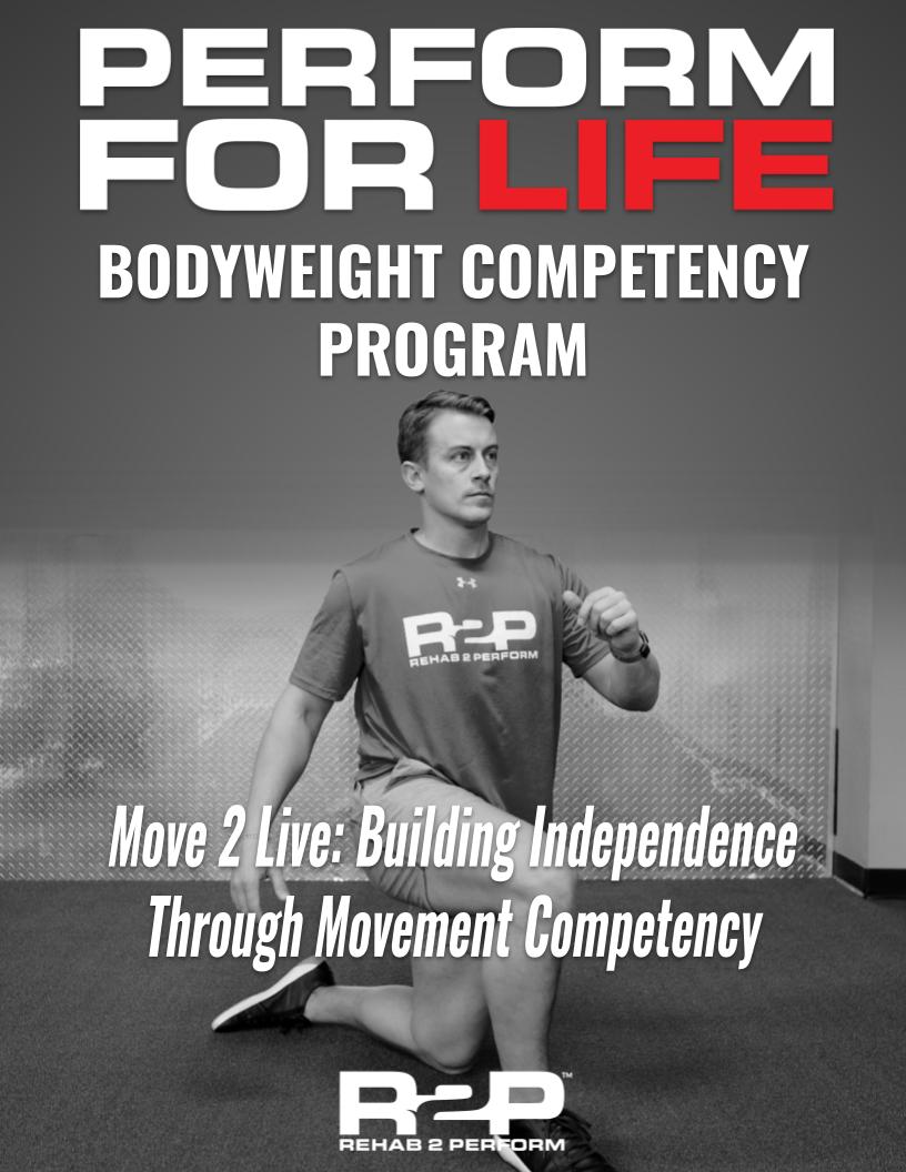 Bodyweight Competency Program