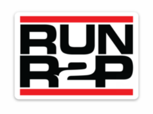 Run R2P Sticker (Free Shipping)