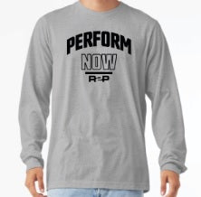 Perform Now Arch Long Sleeve Tee